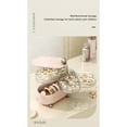 thumbnail image 4 of FAROOT Rotating Jewelry Storage Organizer 3/4 Tier Elegant Earring Necklace Display Box Holder, 4 of 8