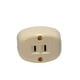 thumbnail image 2 of Contacto Sobreponer Oval Marfil 15A 127V, 2 of 2