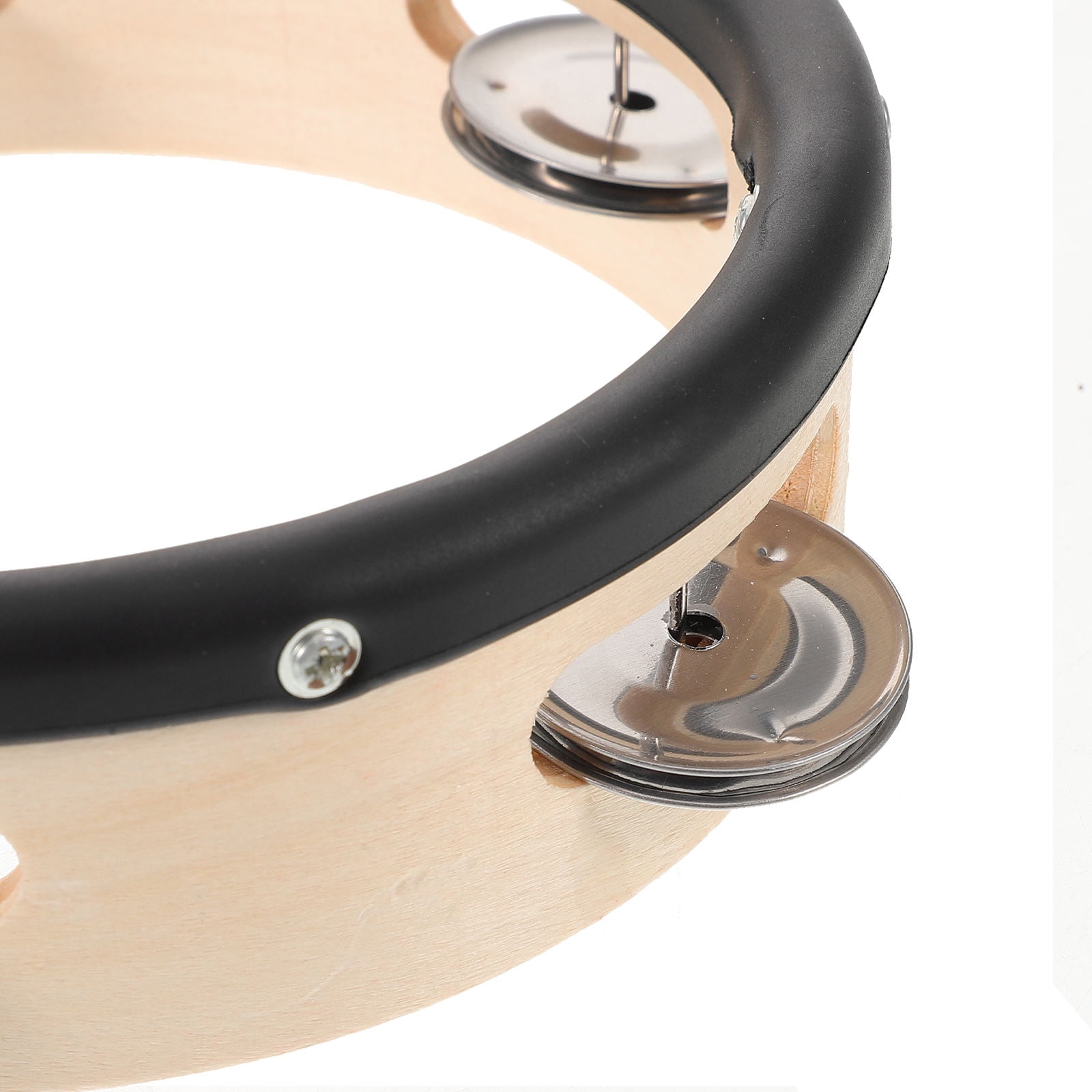 Raindrops Tambourine Handheld Music Instrument with Replaceable Drum and Parts for Shaking and Percussion Play