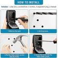 thumbnail image 4 of Waterproof Key Safe Box Wall-Mounted Key Box Outdoor Key Box Safe Key Box Wall-Mounted Key Safe Box-Share Access to Your Keys Safely, 4 of 5