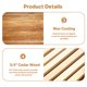 thumbnail image 5 of Garvee kit de colmena Langstroth de 10 cuadros en madera de cedro, precurada con cera de abeja natural, caja mediana con ventana y ensamble cola de milano, 5 of 8