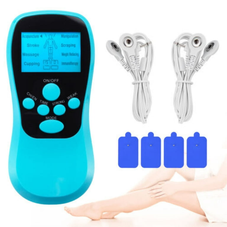 LCD Unit MACchine Electric Pulse Massager Muscle Stimulator Pain Relief  Therapy