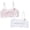 Light Pink 1PCS & White 1PCS, variant on CAIXIA 2 Pack Cotton Girls Training Bra Crop Cami Training Bras for Girls with Adjustable Straps Cotton Bra Pack