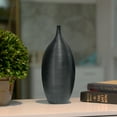 thumbnail image 2 of Urban Trends Collection UTC51005 Ceramic ROUND Vase Coated Finish Black, 2 of 2