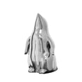 thumbnail image 5 of Esquirla Penguin Figurine Ceramic Creative Ornament Art Works Animal Sculpture Home Decoration for Table Centerpieces Desktop Bookcase Argent Baby, 5 of 8
