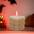 thumbnail image 4 of Luoshdecor 3D Skull Stackable Candle ,Skull Cube Shape Aromatherapy Candle for Halloween Table Decor, 4 of 6