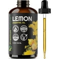 thumbnail image 1 of Lemon Essential Oil for Diffuser Aromatherapy Oils for Diffuser Essential Oils for Laundry Organic Essential Oil for Skin Pure Essential Oils for Soap Making Lemon Oil Essential Oil Diffuser Oil 118ml, 1 of 5