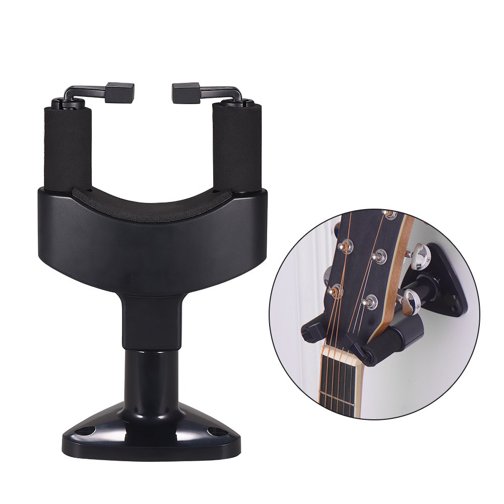Manuallock Wall Mount Guitar Hanger String Instrument Holder Hook