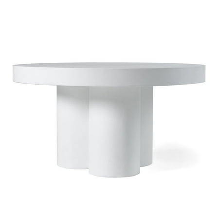 Modrest Bruni - Modern White Concrete Coffee Table