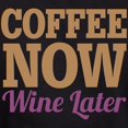 thumbnail image 3 of CafePress - Coffee Now Wine Later Hoodie (Dark) - Pullover Hoodie, Classic, Comfortable Hooded Sweatshirt, 3 of 4