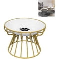 thumbnail image 1 of Lishi Anti-vomiting Ceramic Cat Dish with Metal Stand, 1 of 5