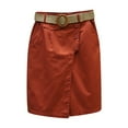 thumbnail image 2 of Women's Solid Color Linen Cropped Trousers - Pocket Overalls, Comfortable for All Seasons, 2 of 8