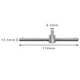 thumbnail image 4 of 3x Llave de Destornillador de Dado con en T Deslizante de Material Acero de 1 Pieza Diseñada con Superficie Chapada en Espejo 3 piezas, 4 of 7