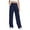 Navy, variant on breaise Girl's Wide Leg Sweatpants Drawstring Waist Baggy Cargo Pants Kids Boys Casual Trousers with Pockets 5-15 Years
