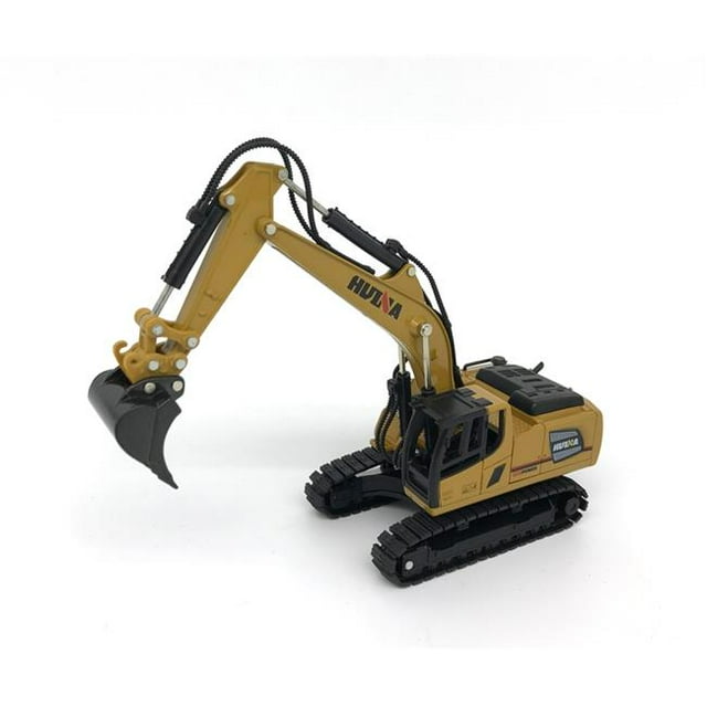 Huina 1810 Excavatrice Modèle en Métal Moulé (1:60 Échelle)
