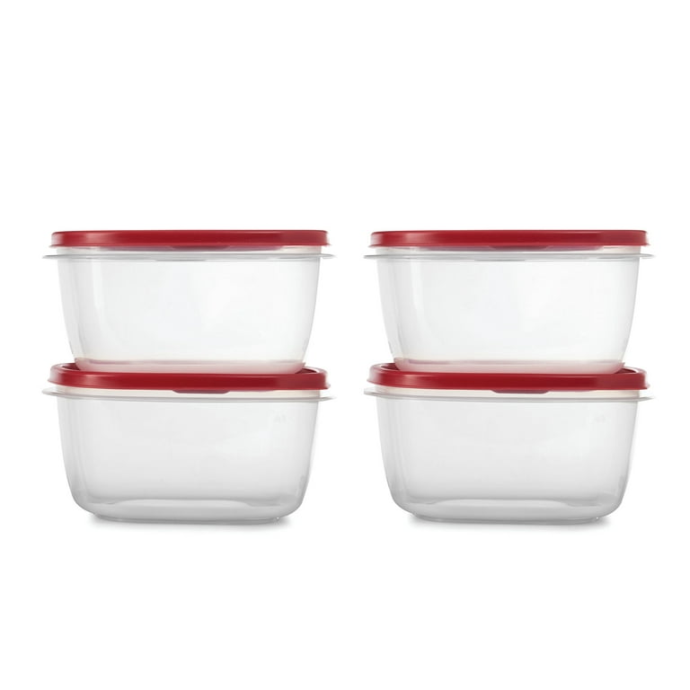 Rubbermaid Easy Find Lids 14-Cup Flex & Seal Food Storage Container (4-Pack)