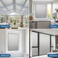 thumbnail image 5 of Njshnmn Reflective Window Insulation Film - Thermal Aluminum Foil Sun Shade with Suction Cups | Anti-UV Heat Control Privacy Film for Home, RV & Office Windows, 5 of 9