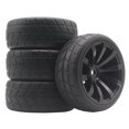 thumbnail image 4 of SHAR 4 Pcs Roues Tout-Terrain, Roues de Voiture RC Universelles 1/10 65mm M4 Télécommande, 4 of 4