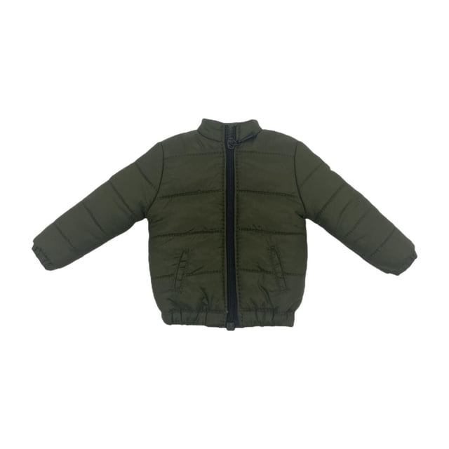 Ropa de Muñeca Chaqueta de Plumón Bewildely 1/6 Verde 12.3 cm
