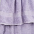 thumbnail image 6 of Cotton Paradise 100% Cotton 4 Piece Turkish Bath Towel Set, Soft Plush Towels Clearance Bathroom Set, Lilac, 6 of 7