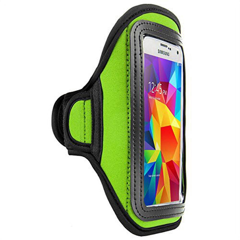 Vangoddy Waterproof Adjustable Padded Fitness Running Workout Armband,Fits medium to large arms, Android / iPhone cellphone Devices up to 5in