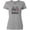 AC-Heather Grey, variant on 4th of July Meowica Cat in Flag Sunglasses Women's T-Shirt