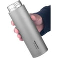 thumbnail image 3 of Lightweight Travel Insulated Water Bottle 450ml  Vacuum Flask with Tea Filter Outdoor Metal Water Bottles Camping Hiking Travel, 3 of 8