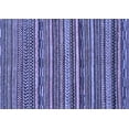 thumbnail image 1 of Ahgly Company Machine Washable Indoor Rectangle Abstract Blue Modern Area Rugs, 5' x 7', 1 of 4