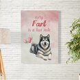 thumbnail image 2 of Every Fart is Love Note Alaskan Malamute Guilty Face Happy Valentine's Vertical Matte Canvas Poster Alaska Mal Dog Lovers Gifts Wall Art Home Decor - 01016, 2 of 5