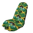 thumbnail image 2 of Xixirimido Jamaican Flag Palm Tree Universal Car Towel Seat Cover for Post Gym Workout Swimming Running Soft Breathable Automotive Front Seat Protector Car Accessories, 2 of 8