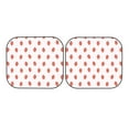 thumbnail image 7 of Xecao Strawberry for Foldable Car Sun Shades (2-Pack) offer sun protection with an easy-fold design for convenient windshield shading., 7 of 7