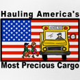 thumbnail image 2 of CafePress - School Bus Precious Cargo - Adjustable Unisex Printed Trucker Hat with Mesh Back, 2 of 10
