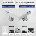 thumbnail image 2 of Support de Machine à Laver, Séchoir Réfrigérateur Piédestal, Longueur Réglable 41cm-64cm Hauteur 9-12cm Support Charge 300kg Anti-Vibration Anti-Bruit, 2 of 5