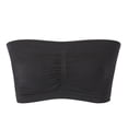 thumbnail image 3 of Eashery Womens Sports Bras Bras for Women Comfort Seamless Bra, Cross Back Adjustable Bralette Bra, Wireless Everyday Bras for Women Black 3X-Large, 3 of 5