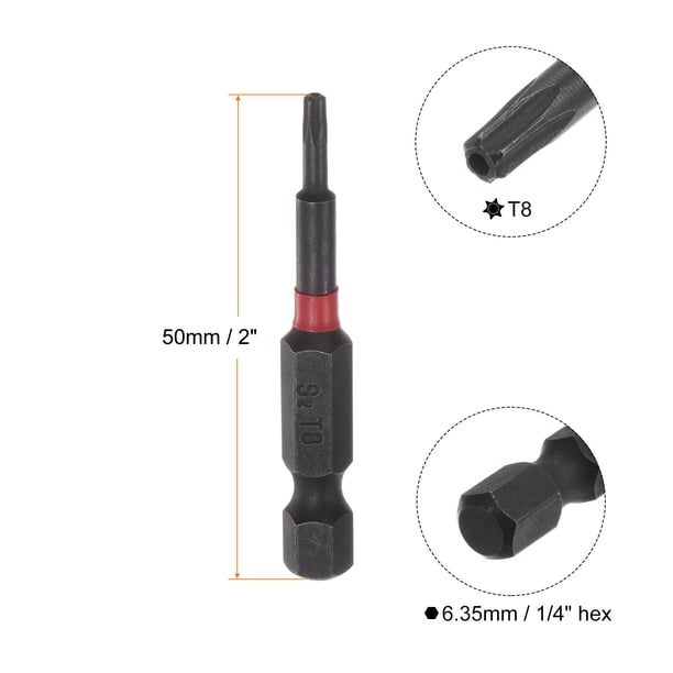 Tournevis Torx T15 T20 T25 T30 avec trou magnétique, tournevis à embout étoile, réparation de téléphone domestique, outils manuels Tournevis Torx T15 T20 T25 T30 avec trou magnétique, tournevis à embout étoile, réparation de téléphone domestique, outils manuels
