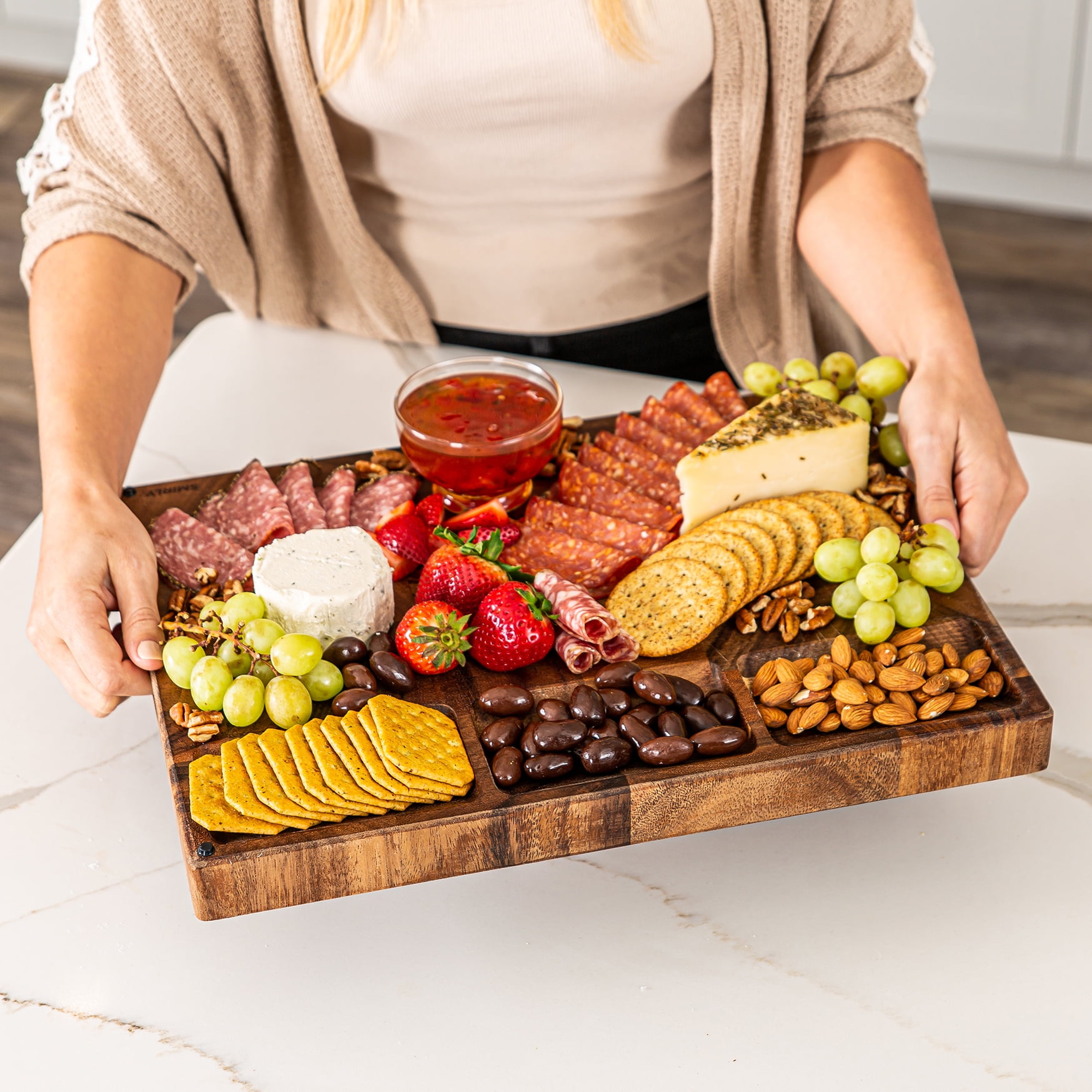 Large & Extra Large Walnut End Grain Cutting Board, Butcher Block