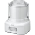 thumbnail image 2 of Ice Cream Maker, 1.5 Quart Double Insulated, Sorbet and Frozen Yogurt Maker, Ready in 20 Minutes, ICE-21P1, White, 2 of 10