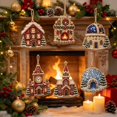 thumbnail image 7 of 6PCS Christmas Diamond Art Kits for Adults, Crafts Hanging Ornaments for Christmas Tree, Xmas Tree Decoration Diamond Art Christmas Ornaments & Pearl Art Ornaments, 7 of 7
