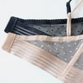 thumbnail image 3 of Aayomet Soutiens-Gorges Légers pour Femmes avec Soutien Lingerie Française Aguichant Grand Dos Nu Beau Dos Soutien-Gorge en U Ultra Fin Lei (BK2, S), 3 of 5