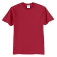 thumbnail image 5 of Mens Core Blend Cotton/Polyester Tee Shirt Red 6XL, 5 of 6