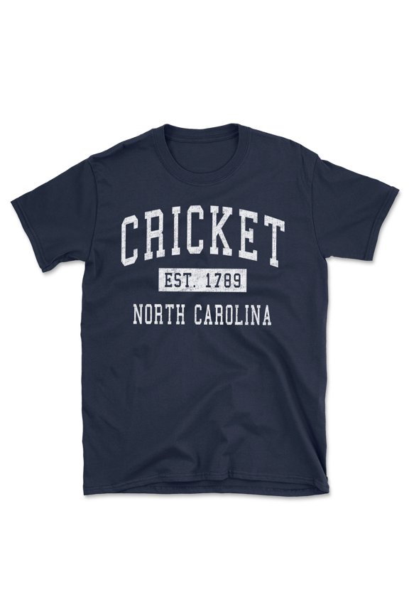 Cricket North Carolina Classic Established Men's Cotton T-Shirt