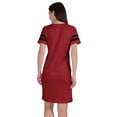 thumbnail image 3 of Inkmeso Besties Tunic Graphic T-Shirts Round Neck Dress Summer Short Sleeve Tops, 3 of 8