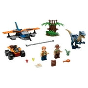 LEGO Jurassic World Velociraptor: Biplane Rescue Mission 75942 Dinosaur Building Set for Preschool Kids (101 Pieces)