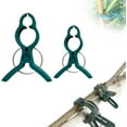 thumbnail image 1 of Paquete de 20 clips de soporte de plantas de plástico para plantas trepadoras, tomates, enredaderas - Clips de enrejado de jardín ajustables, abrazaderas de sujeción de vides reutilizables para, 1 of 1