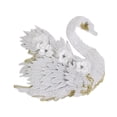 thumbnail image 2 of 2 parches para planchar de cisne DIY Hugo Apliques de parches bordados en 3D, 2 of 7