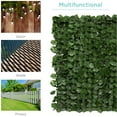 thumbnail image 4 of Best Choice Products 94x59in Artificial Faux Ivy Hedge Privacy Fence Screen for Outdoor Decor, Garden, Yard - Green, 4 of 8