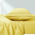 thumbnail image 5 of JCrown Premium Hotel Style Bed Sheets – Rich and Soft Hand (Yellow, Twin), 5 of 7