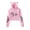 Pink-KB00512, variant on Piper Rockelle Hoodie Sweatshirt for Girls Cat Ear Crop Top Singer Women Casual Streetwear