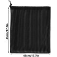 thumbnail image 2 of GFDYREE Pump Filter Mesh Bag Mesh Anti-Clog Pump Barrier Bag with Drawstring Reusable Pond Pump Protector Pump Filter Accessories for Ponds Fish Tank Aquarium Swimming Pool (45x45CM), 2 of 7