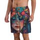 thumbnail image 2 of Fotbe Bohemian Colorful Flower Woman Trajes de Baño Estampados para Hombre, Shorts de Verano de Secado Rápido, Ropa de Playa, Bañadores-3X-Large, 2 of 6